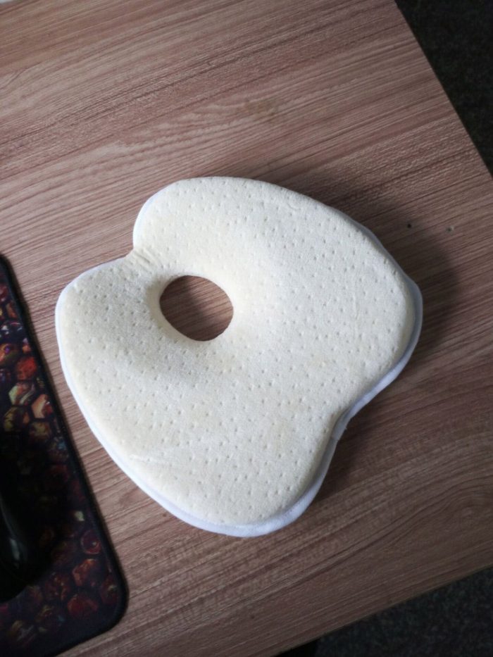 Factory Supply Custom Organic Cotton Household Memory Foam Baby Head Shaping Pillow