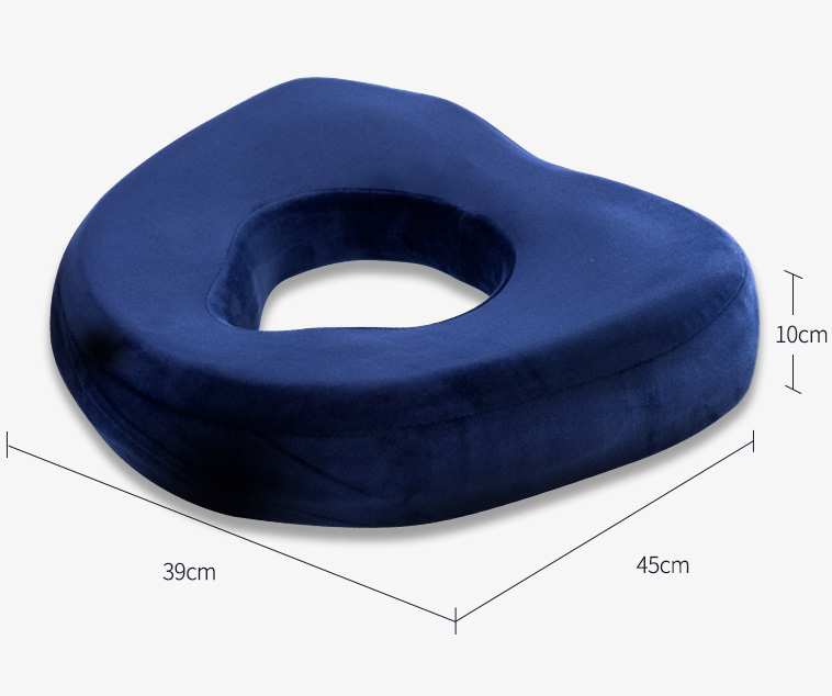 Donut Luxury Seat Cushion Memory Foam Pillow Hemorrhoids