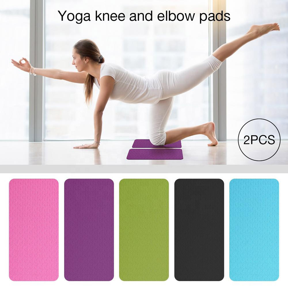 New Portable Yoga Knee Pad Waterproof Double-side Anti-slip
