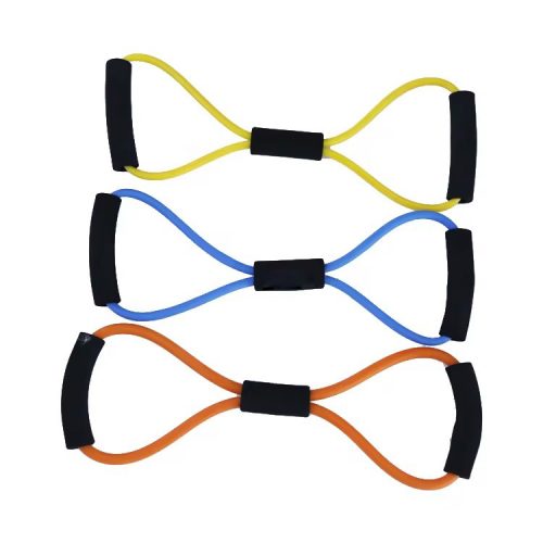 Figure 8 resistance band for home exercise